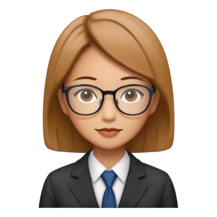 i need an image of a japanese woman analyst sticker