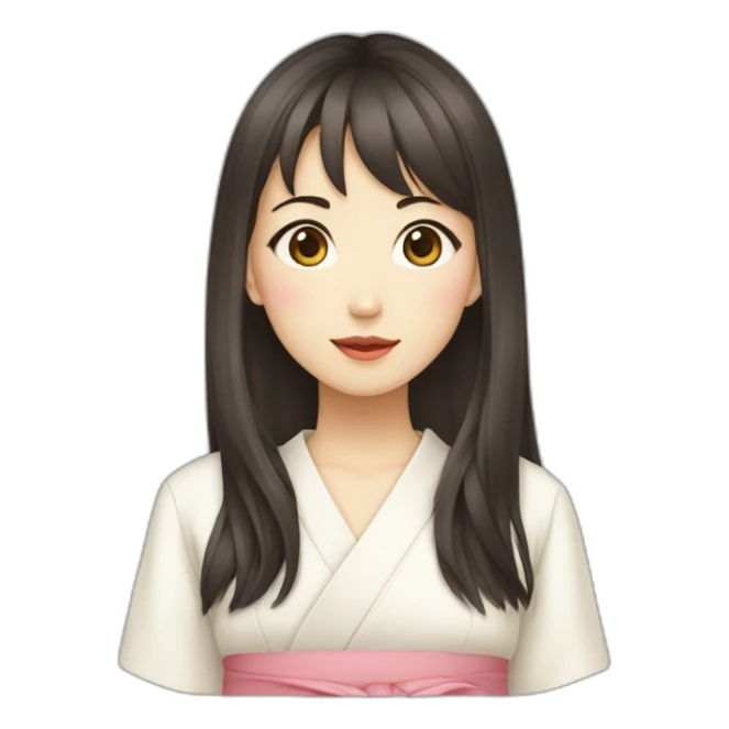 Mikuru（Japanese Girl） sticker