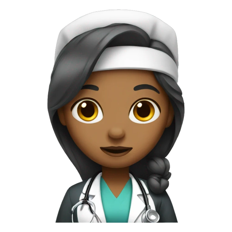 Girl doctor  sticker