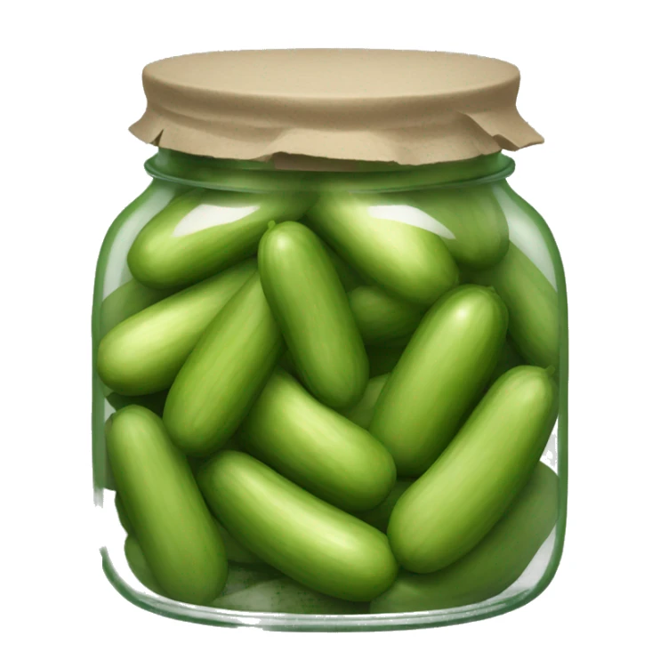 Jar of pickles sticker