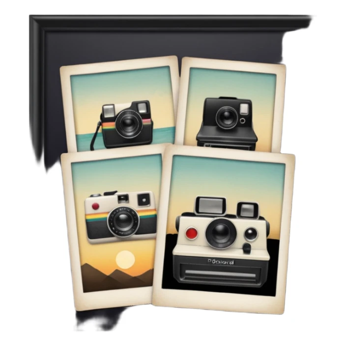 photos framed sticker