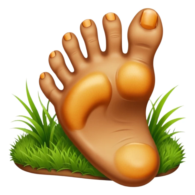 An image of a Tar heel foot sticker