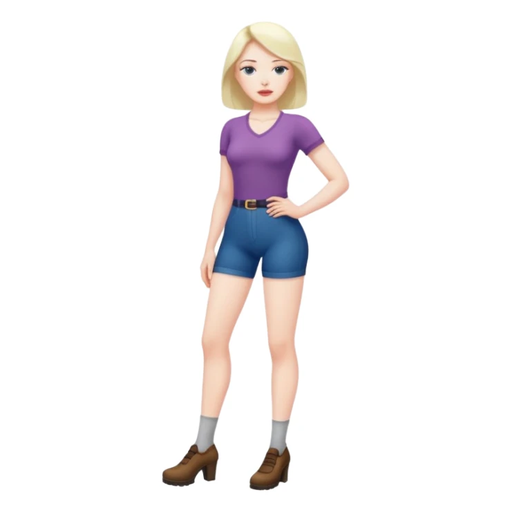 Jambes lourdes femme sticker