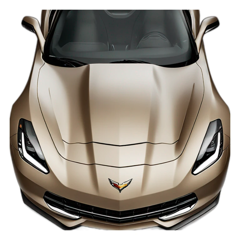 2014 Chevrolet Corvette C7 ZR1 BEIGE color sticker