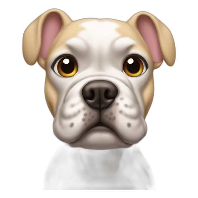 homer with french bulldog sticker