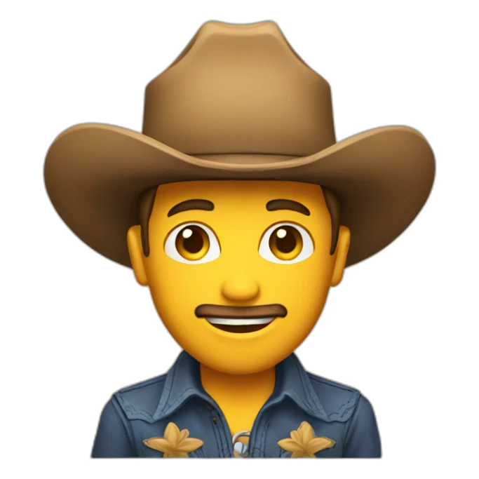 gay cowboy sticker