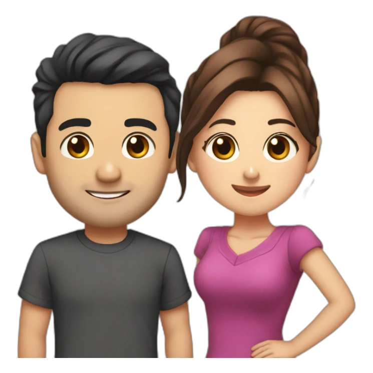 Raffi Ahmad and Nagita Slavina sticker