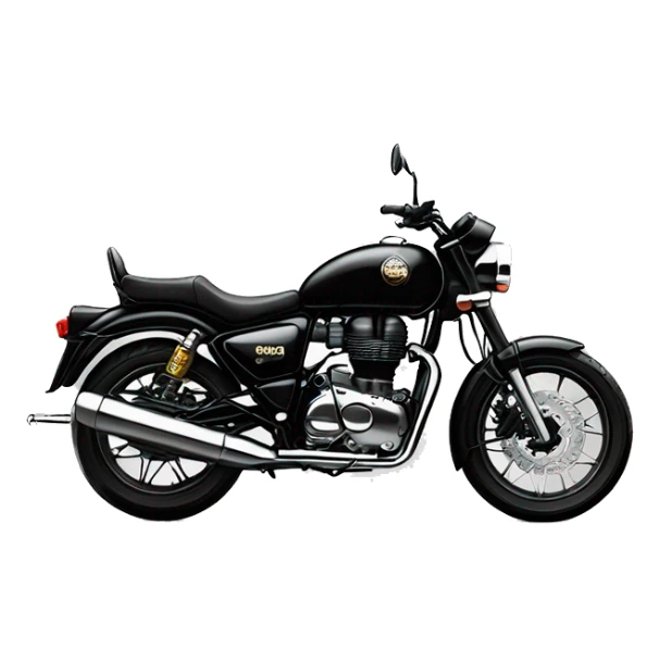 royal enfield meteor 350 stellar black sticker
