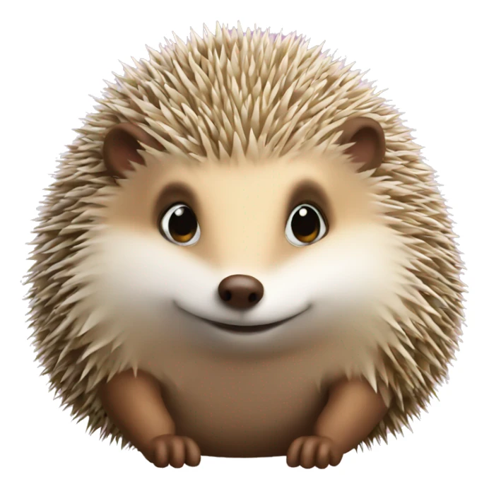 kiss hedgehog sticker