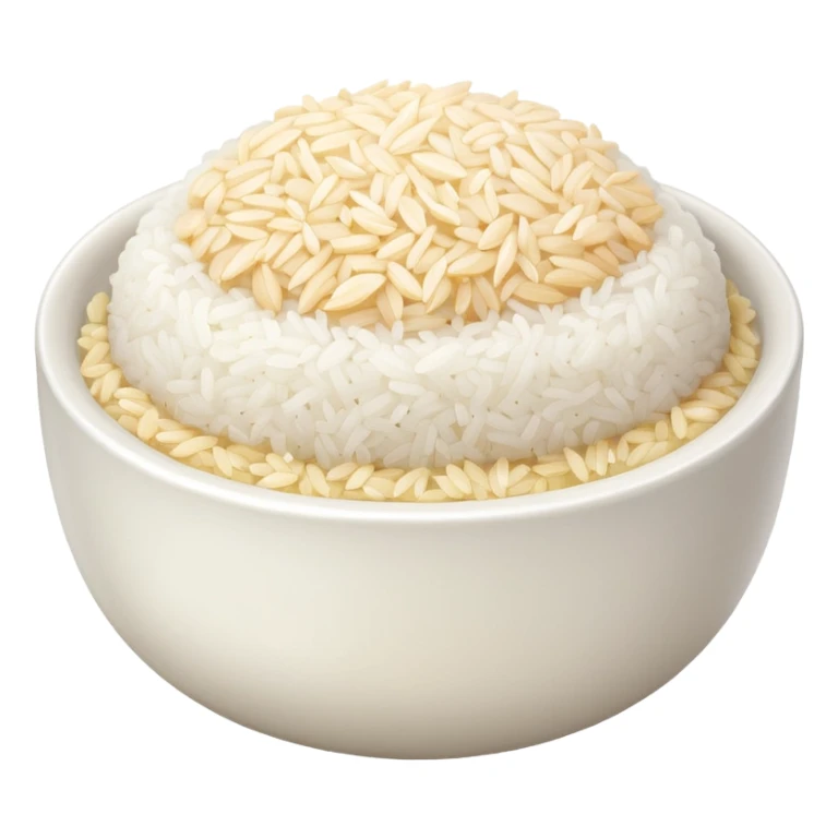 bowl of rise sticker