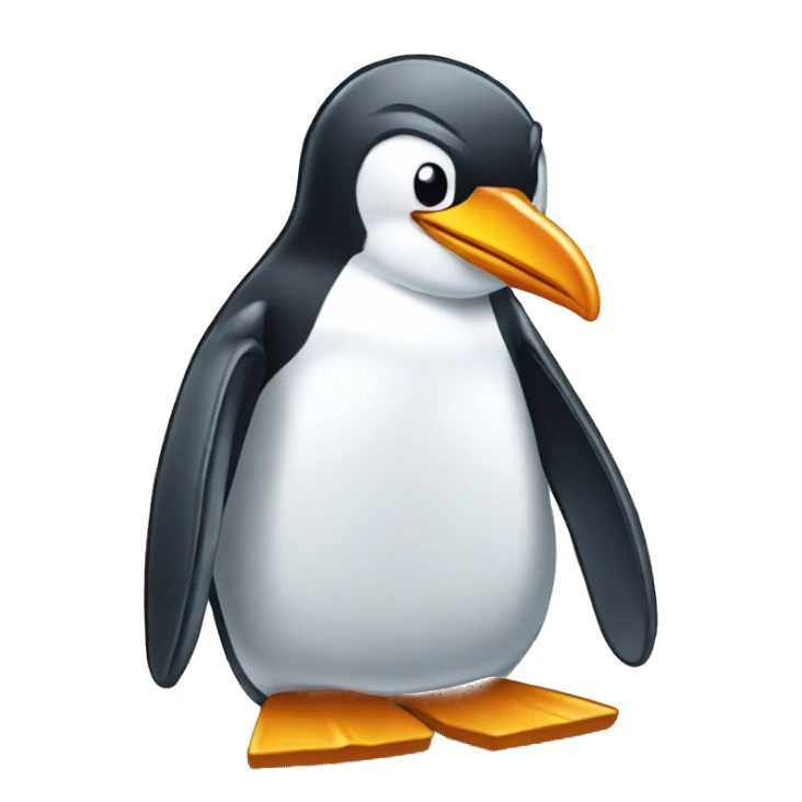 penguin from club penguin  sticker