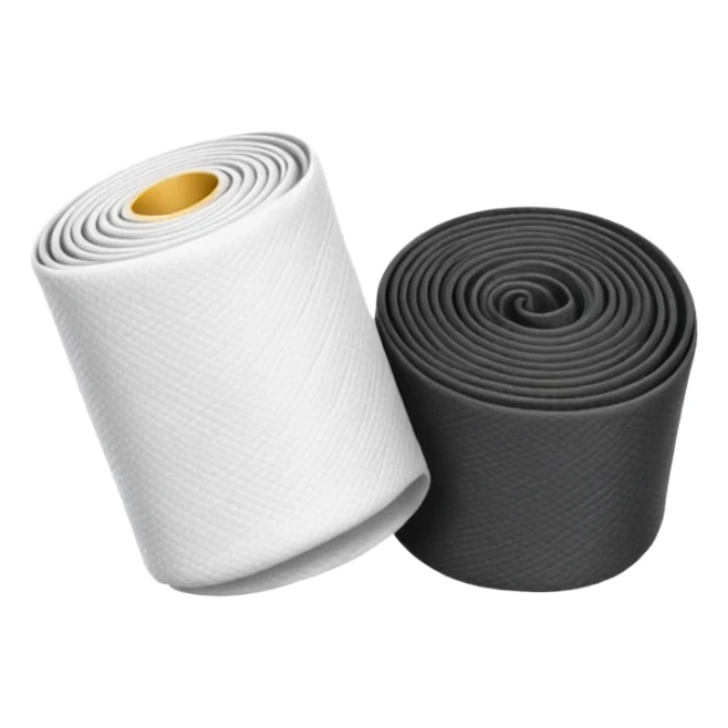 MMA hand wraps object icon, rolled boxing wraps, fabric texture, 3D cartoon, mobile game icon style, centered, clean background, no text, no watermark
 sticker