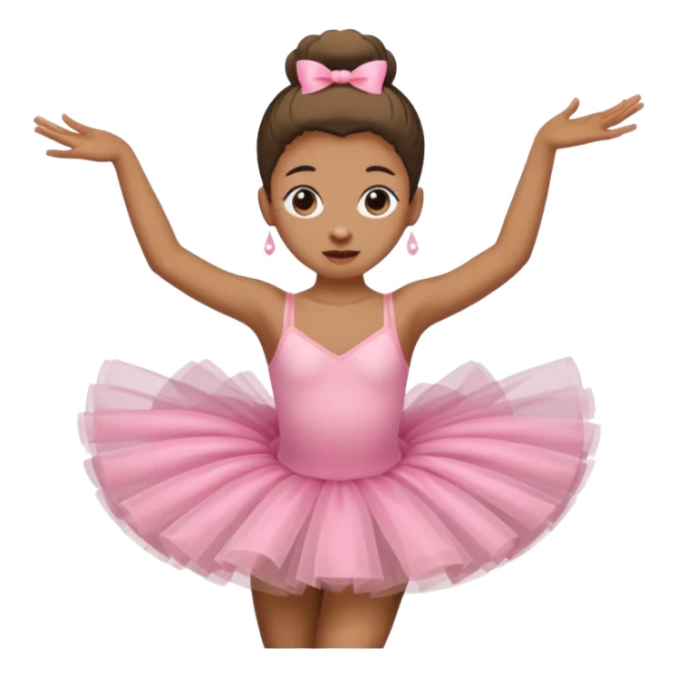 Create an emoji that is rolling his eyes mixed with throwing up and at dance 🩰 sticker