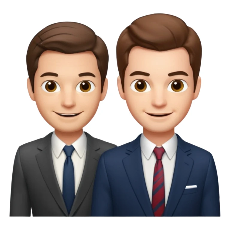 TOBY MAGUIRE AND ANDREW GARFIELD sticker