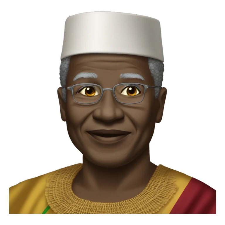 Assimi Goïta président of Mali sticker