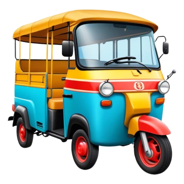 sri lanka tuk tuk sticker
