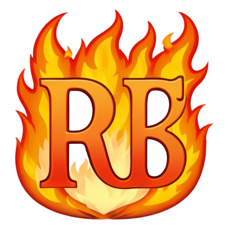 Can you make a banner that says PYRO in gothic letters, the letters should also be on fire  sticker