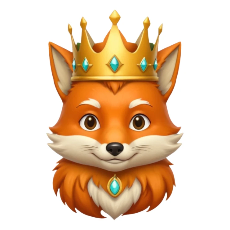 king fox sticker