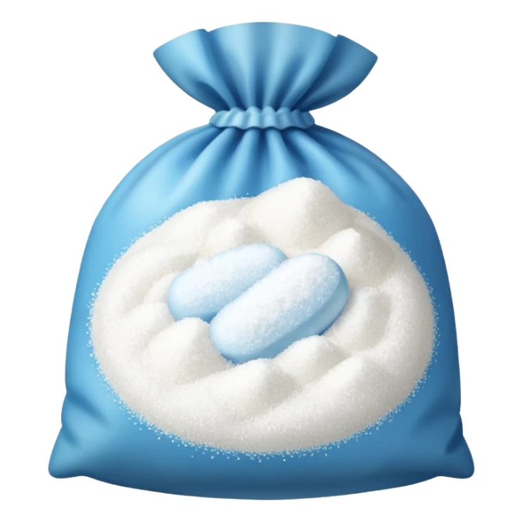 bag of sugar sticker