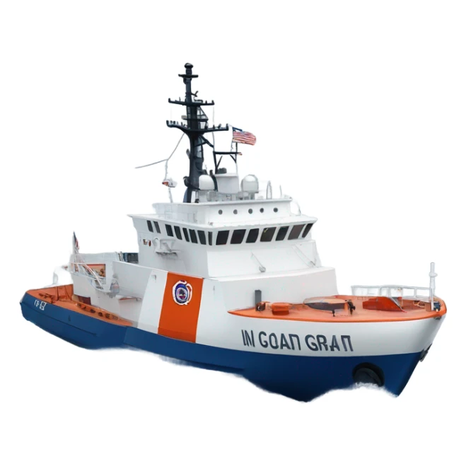 United States coast guard cutter ship  sticker