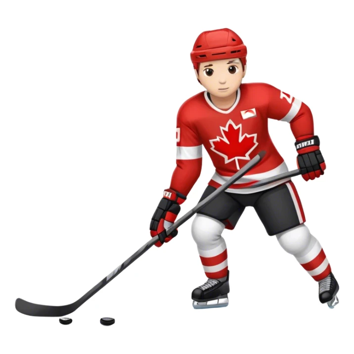 elbows up hockey canadian flag sticker