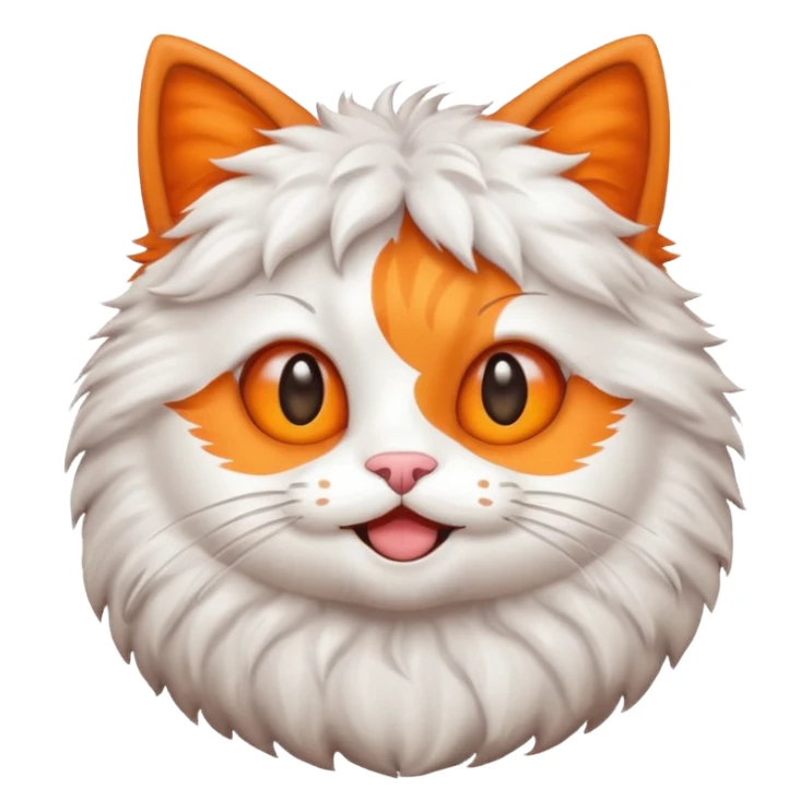 Cute emoj very cutie Cat Hi natural  sticker
