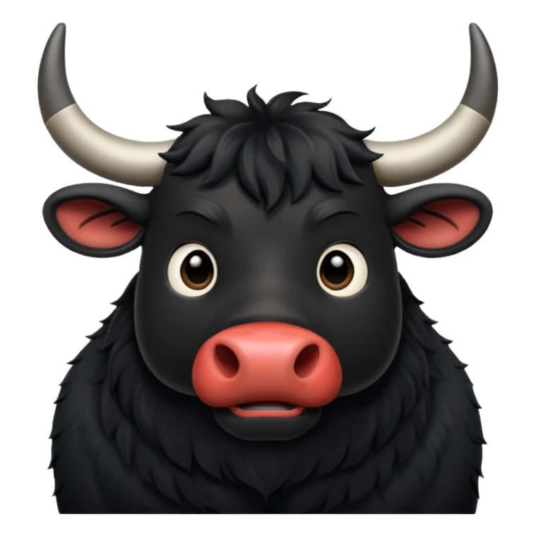 Ferdinand (black) from the Ferdinand disney movie sticker