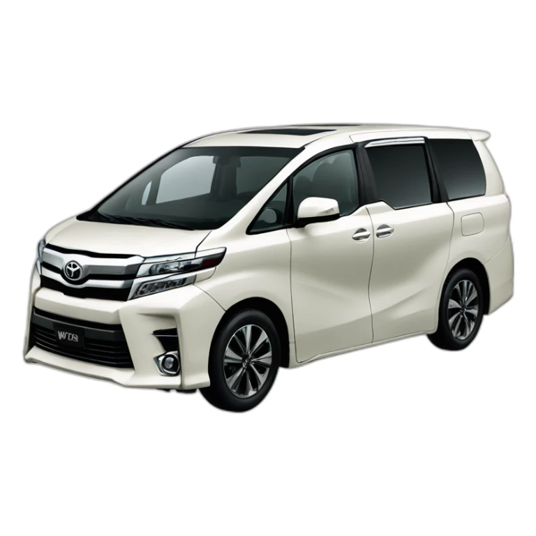 toyota vellfire sticker