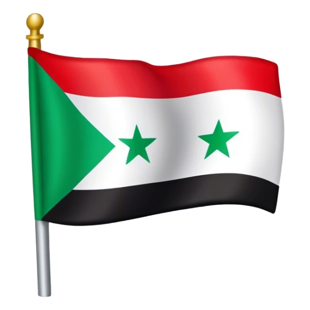 flag of syria sticker
