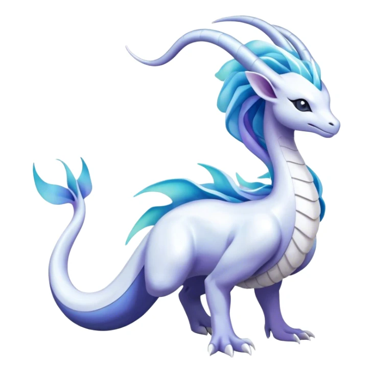 lugia-dragonair-suicune-hybrid, full body sticker