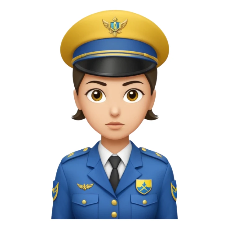 Ukrainian intelligante agency warrior sticker