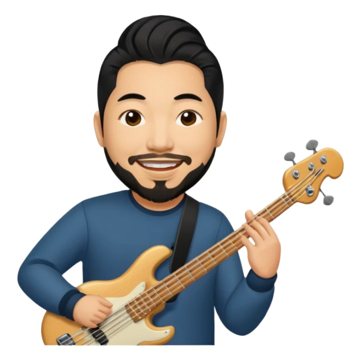 Chi Cheng (1970-2013) bassist of Deftones sticker