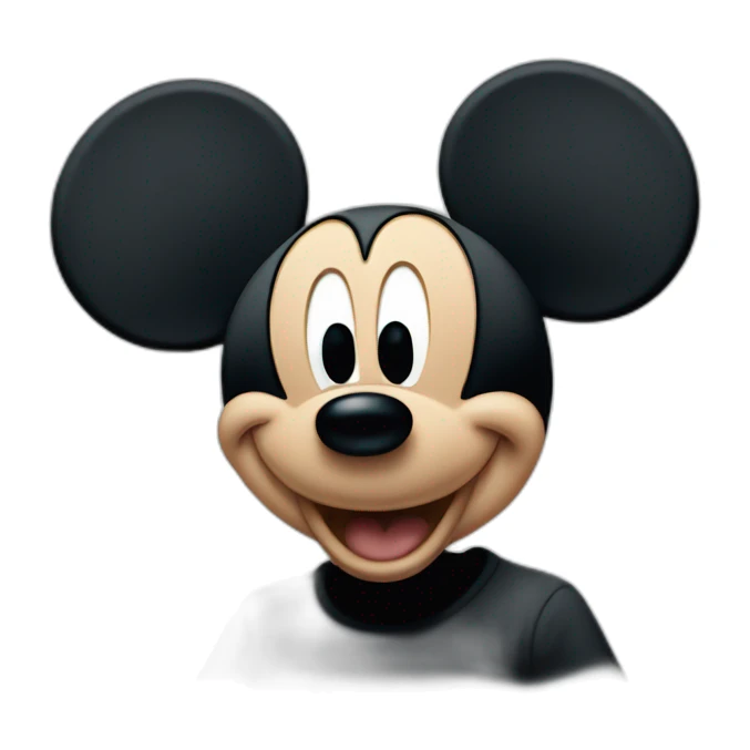 mickey mouse haha disney fyr copyright manipulations sticker