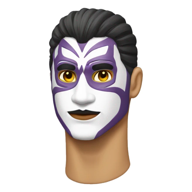 Un hombre sin cara ni pelo sticker