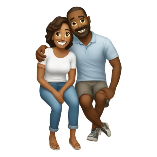 Patti and Mike in Portugal  sticker