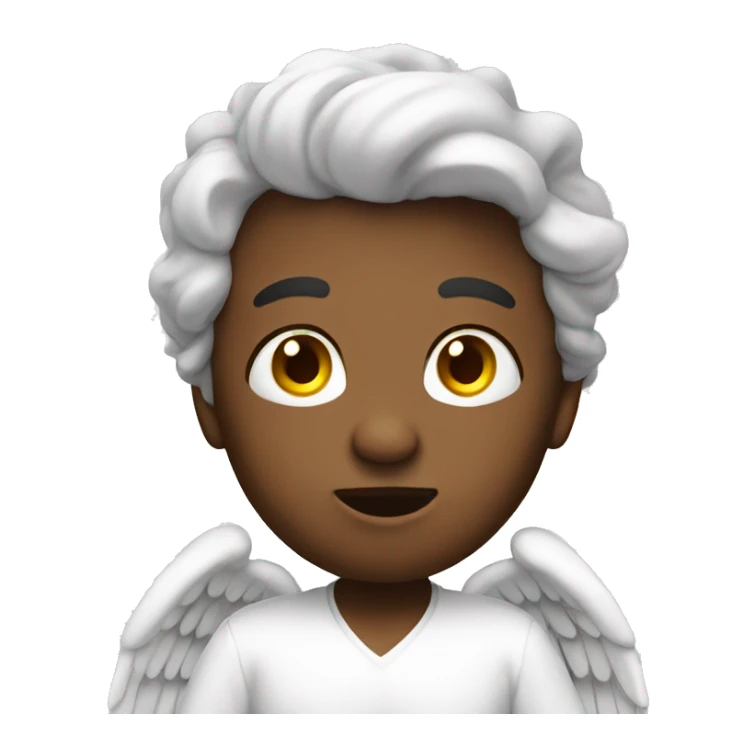 angel speaking sticker