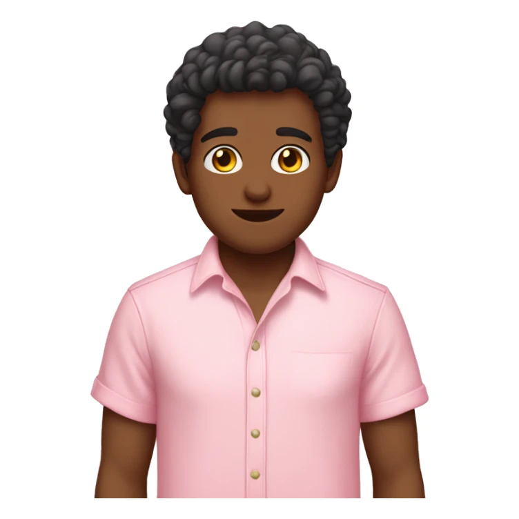 Soft pink cute coquette shirt boy sticker