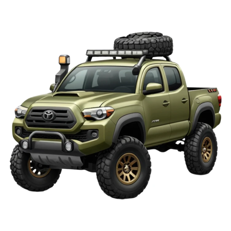 2025 olive Tacoma off-road  sticker