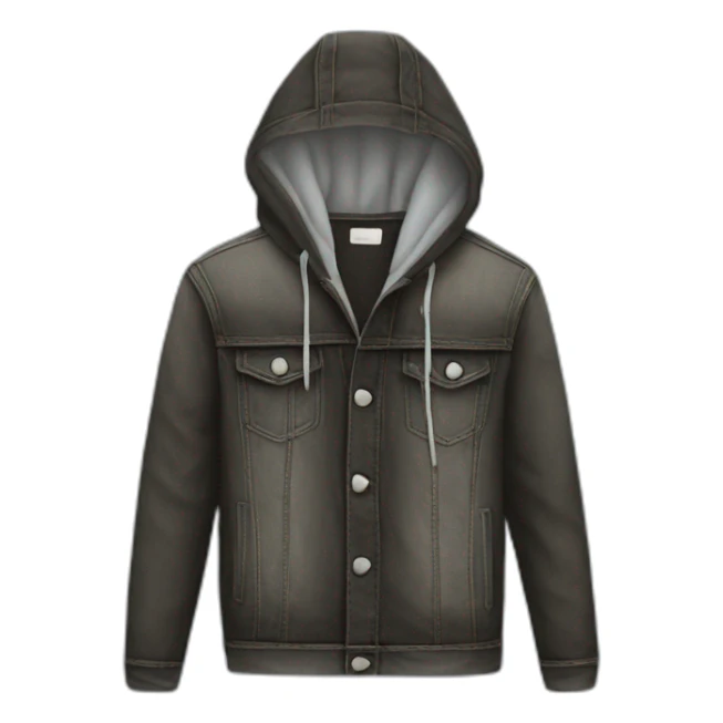 jacket, T shirt, jeans, sneakers sticker