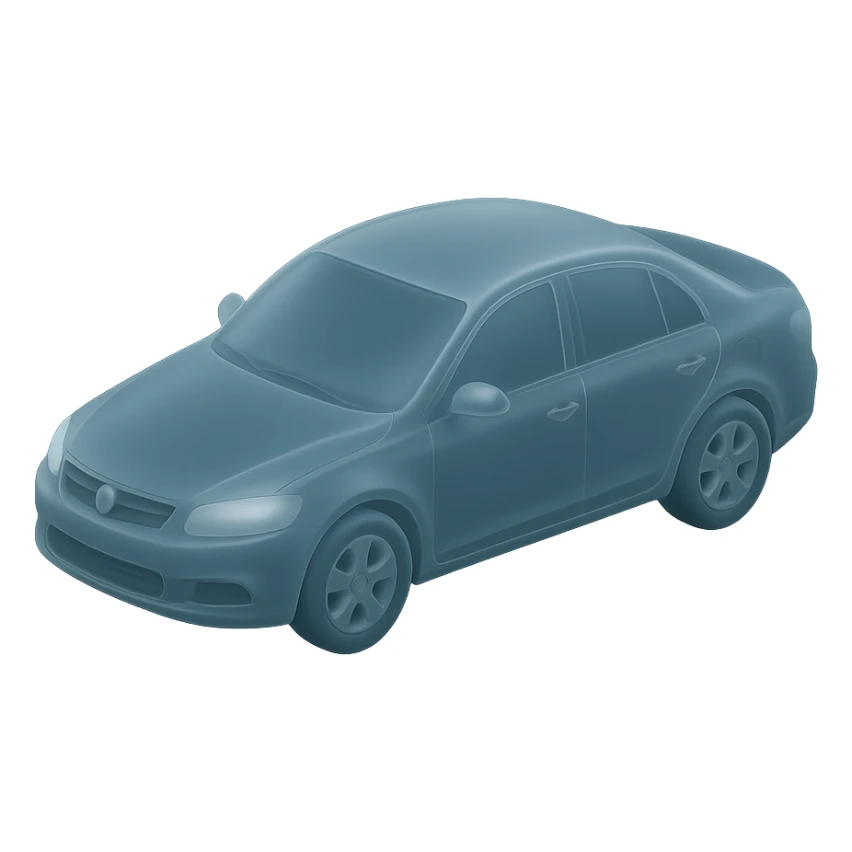 matte glass style car soft translucent sticker