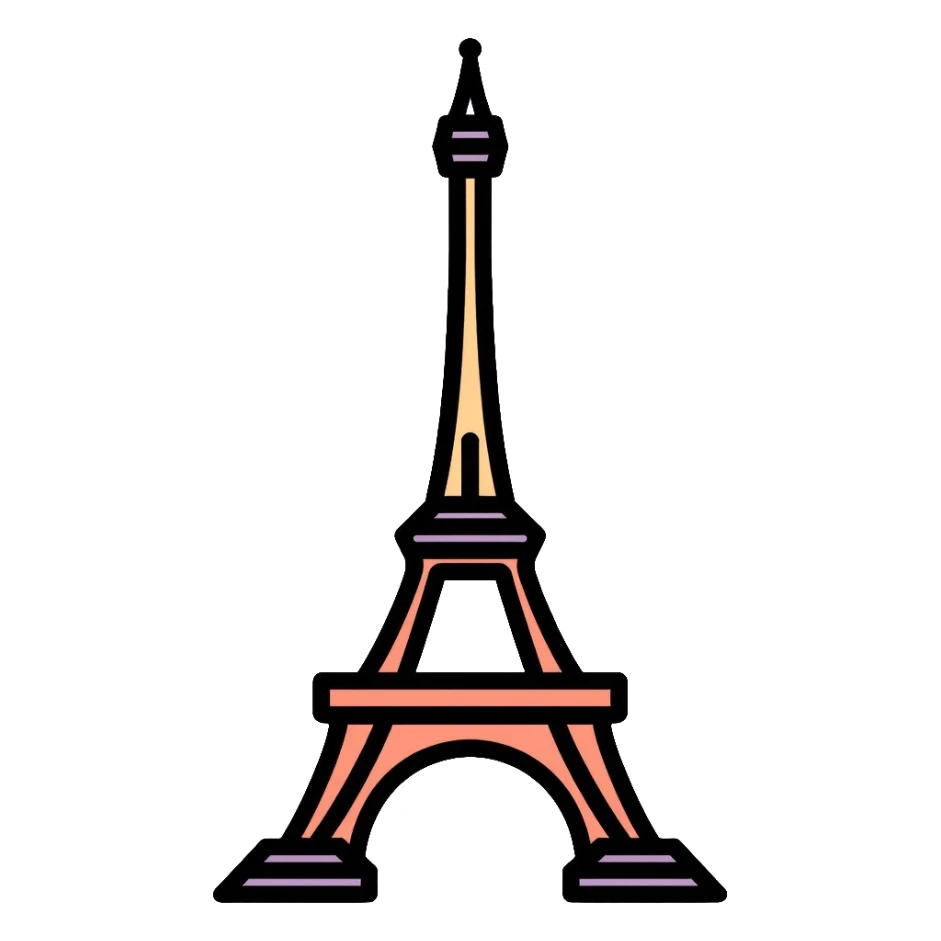 Eiffel Tower sticker