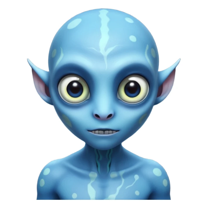 monster in Avatar movie sticker