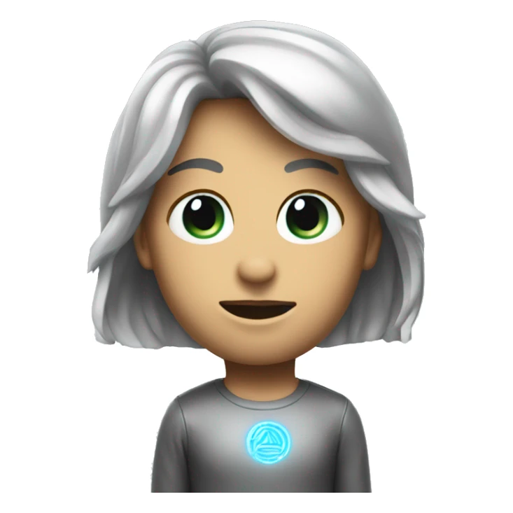 siri hologram ai sticker