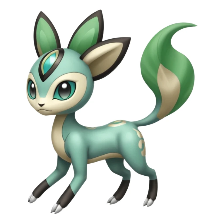 Meloetta-Inteleon-Gabite-Trico-Pokémon-Fakémon-fusion-hybrid-creature sticker