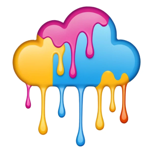 paint splat sticker