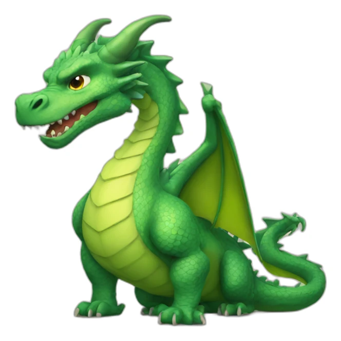 overweighted dragon sticker