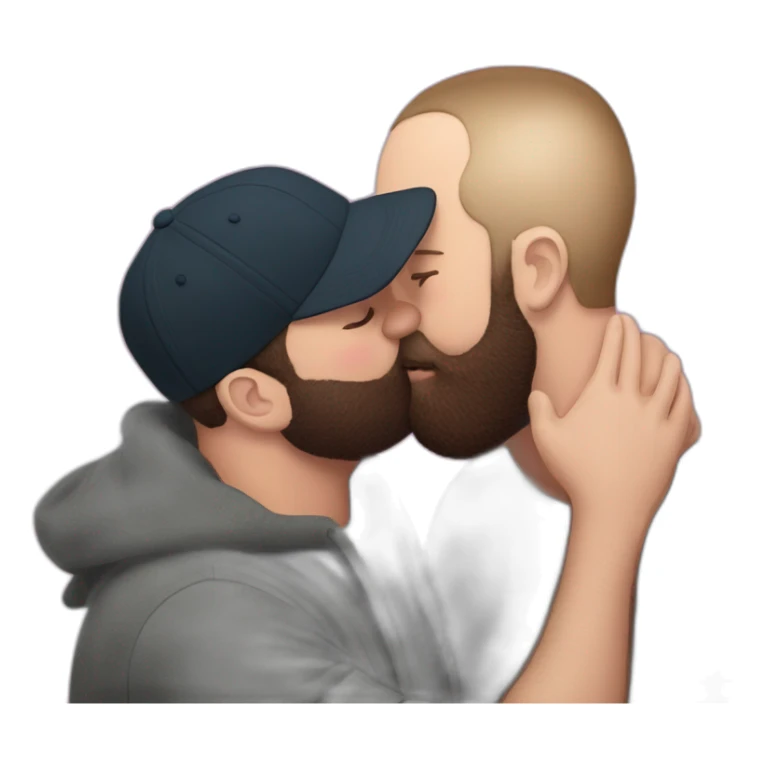 tom segura kissing bert kreischer sticker