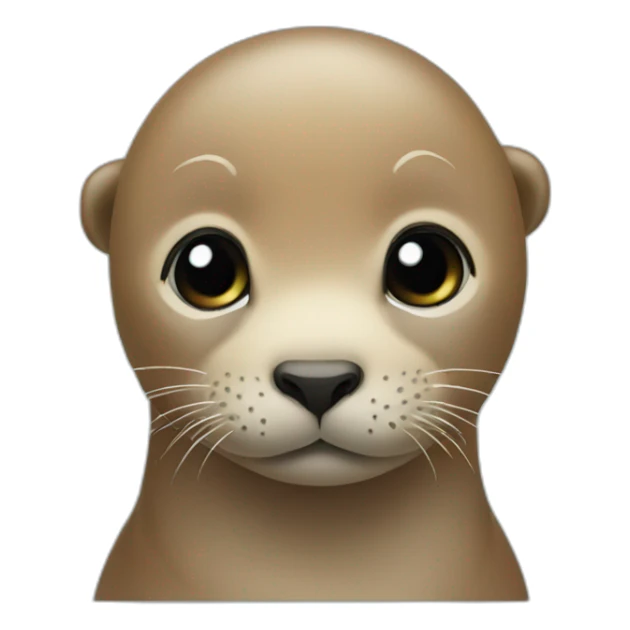 baby sea lion sticker