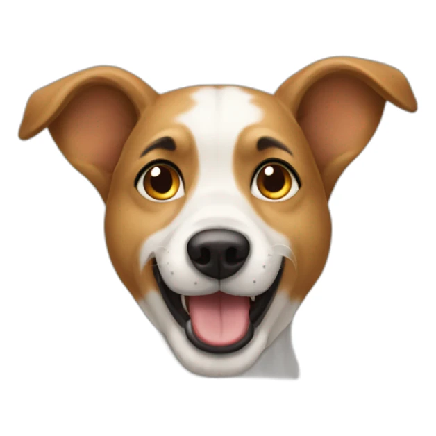 dog woof woof sticker