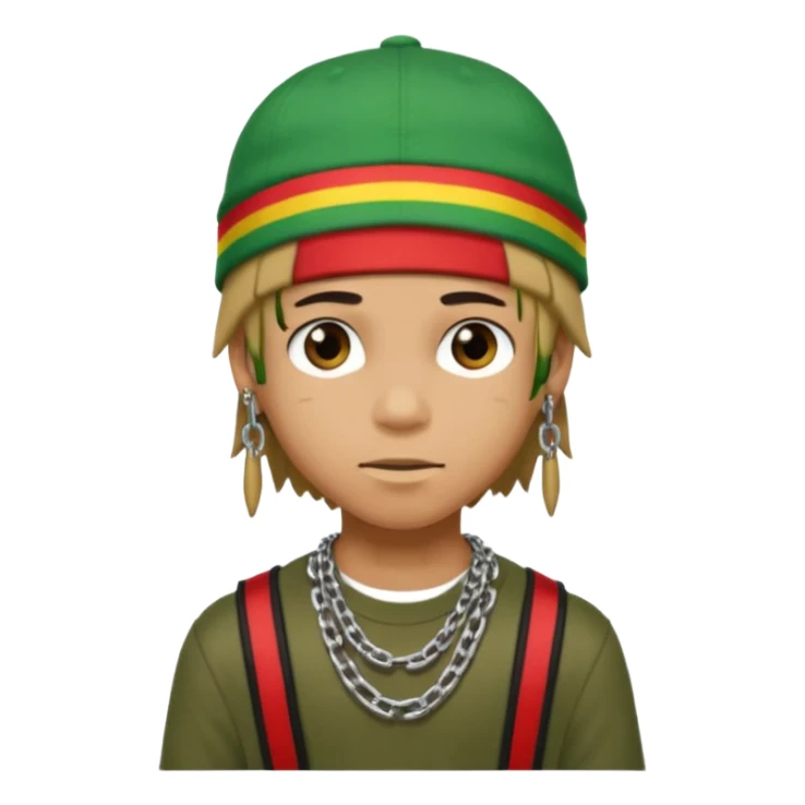 emo boy swag 2012 chief keef rastas sticker